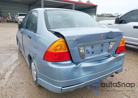 2006 Suzuki Aerio Premium from USA, damaged, VIN JS2RA62SX65303522